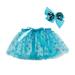 TAIAOJING Girls Dress Floral Baby Princess Bridesmaid Pageant Gown Birthday Party Wedding Dress Clothes Outfit Party Dresses S M L