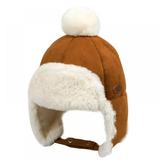 Winter Children s Warm Hat For Boys And Girls Thick Plush Ear Protection Lei Feng Hat Yellow
