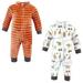 Hudson Baby Infant Boy Plush Jumpsuits Camping 18-24 Months