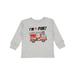 Inktastic I m 5 Fire Truck 5th Birthday Boys or Girls Long Sleeve Toddler T-Shirt