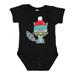 Inktastic Hipster Raccoon Raccoon With Glasses Hat Scarf Boys or Girls Baby Bodysuit