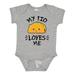 Inktastic My Tio Loves Me with Taco Illustration Boys or Girls Baby Bodysuit
