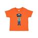 Inktastic African American Boy Policeman Police Officer Boys Toddler T-Shirt