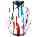 Mens 3D Digital Print Hooded Sweatshirts Graphic Long Sleeve Novelty Pattern Drawstring Casual Hoodies Pullover Fashion Lightweight Casual Sweatshirt