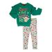 Star Wars The Mandalorian Baby & Toddler Girls Crewneck Sweatshirt with Leggings 2-Piece Outfit Set Sizes 12M-5T