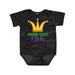 Inktastic Mardi Gras King Celebration Party Boys Baby Bodysuit