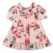 Toddler Baby Girl Chiffon Floral Print Short Sleeve Summer Party Beach Dress