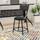 National Public Seating Industrial/Shop Stool Manufactured Wood/Metal in Black | 30 H x 14 W x 14 D in | Wayfair 6218B-10