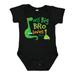 Inktastic My Big Bro Loves Me Dinosaur Brother Boys Baby Bodysuit