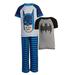 Batman Little Boys 3 Piece Sleepwear Set Black/Blue (4T) - NEW