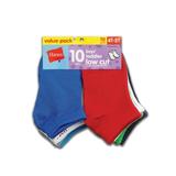 Hanes Toddler Boy Low Cut Socks 10-Pack