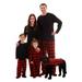 JBEELATE Family Matching Christmas Pajamas Set Xmas Solid Top Buffalo Plaid Pants Pjs Mom Dad Kids Baby Outfits Sleepwear