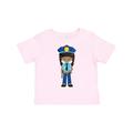 Inktastic African American Girl Police Girl Police Officer Girls Toddler T-Shirt