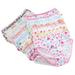 6pcs/pack Baby Girls Underwear Organic Cotton Reusable Panties Kids Short Briefs Children Underpants L