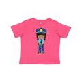 Inktastic African American Girl Police Girl Police Officer Girls Toddler T-Shirt