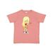 Inktastic Rock Girl Blonde Hair Guitar Player Band Music Girls Toddler T-Shirt