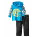 Kids Headquarters Infant Boy 2P Long Sleeve Touch Down Champion Shirt Pants 3-6m