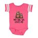 Inktastic Little Sister My Big Sis Loves Me Boys or Girls Baby Bodysuit