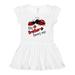 Inktastic My Brother Loves Me with Cute Ladybugs Girls Baby Dress