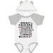 Inktastic Breast Cancer Awareness Month Saying Boys or Girls Baby Bodysuit