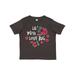 Inktastic Lil Miss Love Bug with Lady Bug and Hearts Girls Toddler T-Shirt