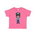 Inktastic African American Girl Police Girl Police Officer Girls Toddler T-Shirt