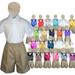 Baby Boys Toddler Formal Vest Shorts Suit Satin Vest Bow Tie 5pc Khaki Set S-4T