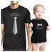 Ladies Love Gentleman Funny Matching Gift T-Shirts For Dad and Baby