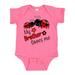Inktastic My Brother Loves Me with Cute Ladybugs Boys or Girls Baby Bodysuit