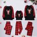 Dezsed Christmas Family Matching Pajamas Toddler Pajamas Clearance Christmas Baby Kids Child Print Long Sleeve Blouse Tops+Plaid Pants Family Matching Pajamas Set Xmas Gift