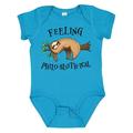 Inktastic Feeling Philo-Sloth-ical- Cute and Funny Sloth on a Tree Branch Boys or Girls Baby Bodysuit