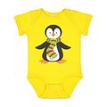 Inktastic Cute Penguin Little Penguin Penguin with Scarf Boys or Girls Baby Bodysuit