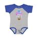 Inktastic Cute Baby Elephant in a Pink Hot Air Balloon Boys or Girls Baby Bodysuit