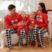 Christmas Letter Printed Xmas Family Clothes Christmas Family Matching Pajamas Set for the Family Women and Men