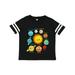 Inktastic Cute Planets Solar System Space Cosmos Galaxy Boys or Girls Toddler T-Shirt