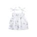 Seyurigaoka Baby Slip Dress Floral Lacing Spaghetti Strap Layered Braces Skirt