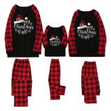 Christmas Pajamas for Family Christmas Tree Print Pajamas Buffalo Plaid Reindeer Xmas Pjs Clothes Sleepwear Pajama Sets Womens Clearance Pajama Sets