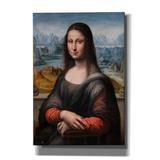 Vault W Artwork Mona Lisa Prado by Leonardo Da Vinci - Wrapped Canvas Print Canvas in Brown | 26 H x 18 W x 0.75 D in | Wayfair