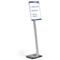 Durable info sign stand A3 - 4813 Panneau d'information sur pied din A3 36 mm x 125 mm x 80 mm 1