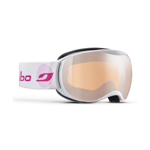 Julbo ATMO J738 Unisex-Skibrille Vollrand Monoscheibe Kunststoff-Gestell, weiß