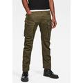 Cargohose G-STAR RAW "Rovic Zip 3D Tapered Pant" Gr. 30, Länge 34, grün (olivgrün) Herren Hosen Cargohosen