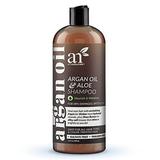 artnaturals Moroccan Argan Oil Shampoo - (12 Fl Oz / 355ml) - Moisturizing Volumizing Sulfate Free Shampoo for Women Men and Teens - Used for Colored and All Hair Types Anti-Aging Hair Ca