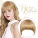 Bcloud Braided Wig Hair Natural Looking Highest Elasticity Beauty Tool Women Gril Fake Braided Hair with Bang for Beauty