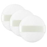 Lurrose 3 Pcs Ultra Short Plush Fluffy Powder Puff Comfortable Toddler Body Dusting Powder Puffs