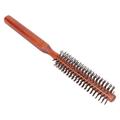 Round Brush for Blow Drying Wood Round Styling Hair Brush Curling Roller Hairbrush Unisex For Home Use Curling Dry Hair Brush