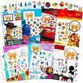 Disney Tattoos Party Favors Mega Assortment ~ Bundle Includes 7 Disney Favorites Temporary Tattoo Packs Featuring Disney Princess Toy Story Frozen Cars Lion King and More (Over 175 Tattoos!)