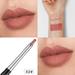 Double Head Matte Lipliner Pencil Smooth Matte Long Lasting Lip Pencils Smooth Matte Long Lasting Lip Pencils Waterproof Makeup Lips Liner Pen for Girls Matte Lipliner Pencil 02#