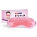 LotFancy Gel Eye Mask Reusable Puffy Beads Ice Pack for Hot Cold Therapy