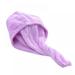 ShengShi Women s Solid Color Coral Fleece Bath Hair Towel Dry Hat Cap Quick Drying Lady Baby Soft Bath Accessories Purple