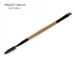 Pretty Comy Double Sided Eyebrow Flat Angled Brush Plastic Handle High Quality Pro Cosmetic Makeup Tool